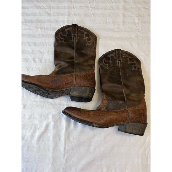 Ariat 34288 Men 11 Western Cowboy Boots Oiled Golden Bull Brown Leather EUR 44 main image 4